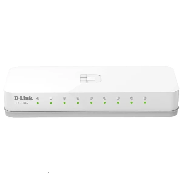 سوئیچ ۸ پورت دی لینک مدل DES 1008C