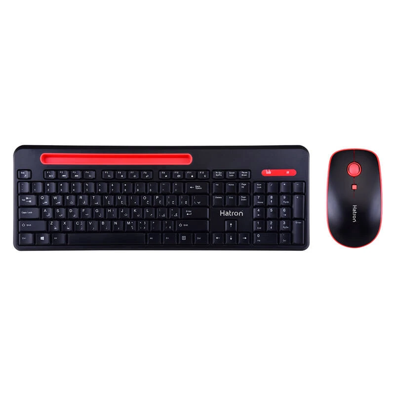 ست موس و کیبورد بی‌سیم هترون Hatron مدل HKCW135